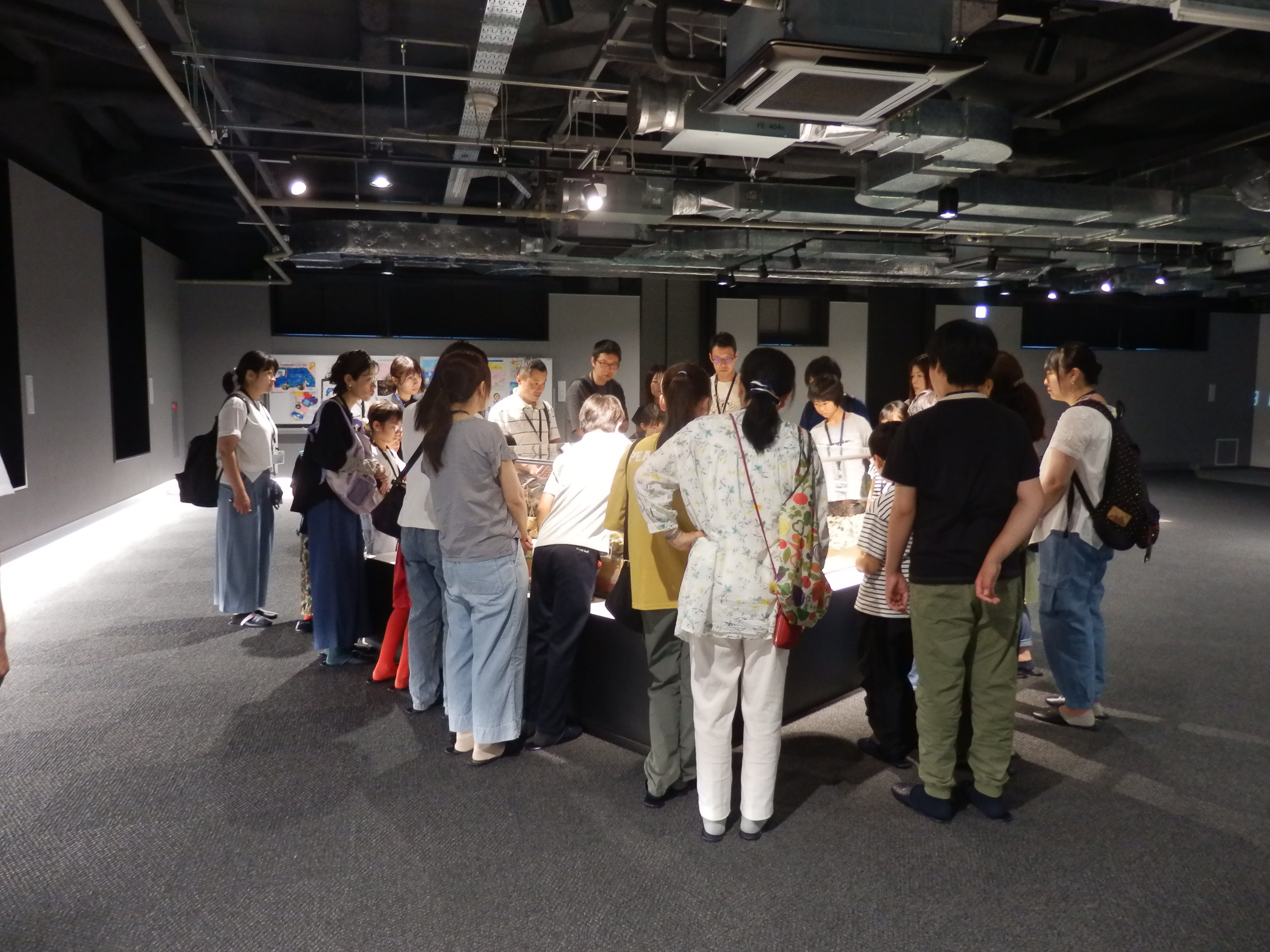 館クリーンセンター見学の様子